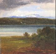 View Across Lake Starnberg to the Benediktenwand Morgenstern, Christian